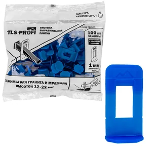 Зажим СВП TLS Nova 1 мм (100 шт/уп)