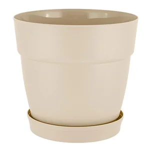 Delta Горшок для цветов InGreen Villa de Fiori с фиксируемым поддоном, 2 л, 170 мм IG660110006 калифорнийский миндаль