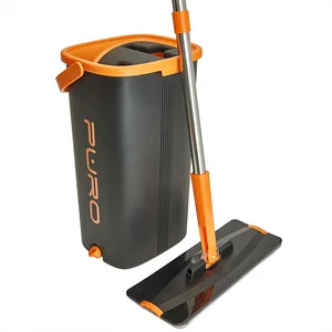 DELTA Комплект для уборки PURO FLAT MOP (Черный) 51002