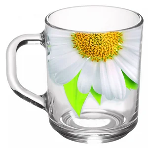 ДЕКОСТЕК Кружка 200 мл Живая природа. Ромашка 335-Д