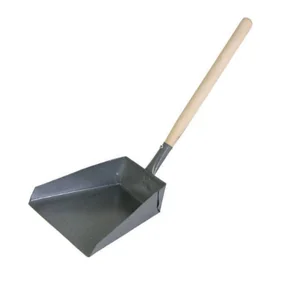 DELTA Совок хозяйственный металлический с деревянной ручкой 130504