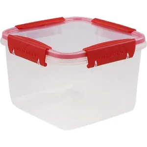 ПОЛИМЕРБЫТ Контейнер герметичный 1,7 л BUTTERFLY BRIGHT 4378559 красный