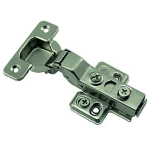 Петля мебельная Trodos полунакладная CLIP-ON с ДОВОДЧИКОМ 3D 114гр