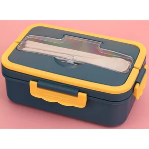 MALLONY Ланч-бокс MIGLIORE, 3 отделения, 1000 мл (ложка, вилка в комплекте) 108188-SK