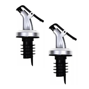 Mallony Набор из 2 пробок-дозаторов для бутылок, OLIVA, для масла, уксуса, жидких соусов, 7,5 см 985988-SK