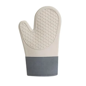 Mallony Прихватка-рукавица силиконовая с манжетой IDEA (силикон, полиэстер) 108301-SK