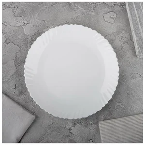 Mallony Тарелка суповая Dolche Vita, объём: 600 мл, размер: 21*3,4 см из опалового стекла 107073-SK