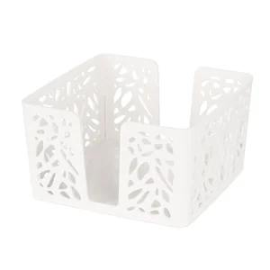 АЛЬТЕРНАТИВА Салфетница квадратная ЛИРА БЕЛЫЙ М9098