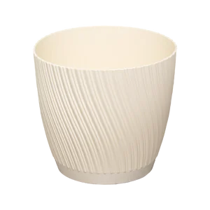 АР-ПЛАСТ Горшок для цветов 1л SONATA СЛОНОВАЯ КОСТЬ А029