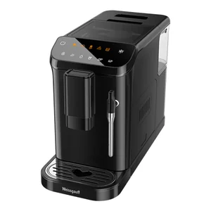 WEISSGAUFF Кофемашина WCM-225 Black Touch Cappuccino