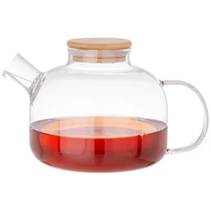 Lefard Чайник заварочный 1300 мл. с бамбуковой крышкой 887-252