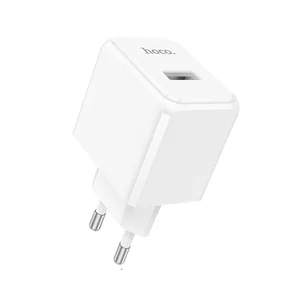 HOCO Блок питания сетевой 1 USB CS11A Ocean, 2.1А, цвет: белый