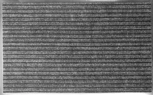 Kovroff Влаговпитывающий ребристый коврик БАРЬЕР 60*90 см, серый 21302