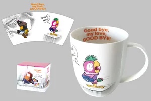 КОРАЛЛ Кружка 420мл Попугай Кеша HD241139