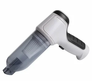 Автомобильный пылесос 3 сменных насадки, емкость контейнера 100мл, USB зарядка 142C-34