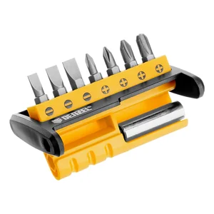 Denzel Набор бит с магнитным держателем, S2, 8 шт 133577