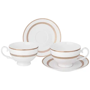 Lefard Чайный набор ПРАЗДНИЧНЫЙ на 2 пер. 4 пр. 300 мл 115-381