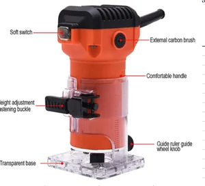 HARDEN Фрезер электрический 580W 752732