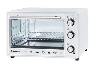Sakura Духовка электрическая SA-7026W 1800Вт 48л таймер бел