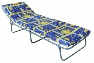 Ярославские Раскладушки Кровать раскладная Стандарт-М с матрасом