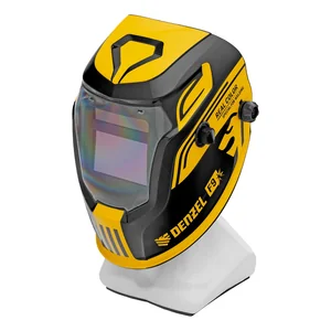 Denzel Щиток защитный лицевой (маска сварщика) F9, см. окно 100x60, Real Color, DIN 4-8/9-13 89718