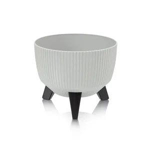 Эльфпласт Кашпо VINTO СВЕТЛО СЕРЫЙ GU627 5,4л 660