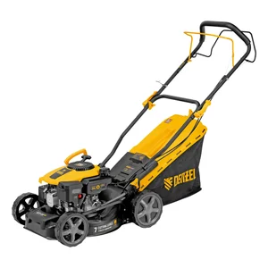 Denzel Газонокосилка бензиновая GLD-410SP-K, 150 см3, 41 см, привод, 40 л 58813