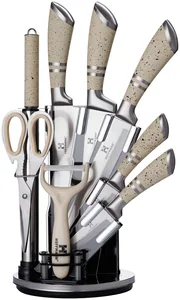 HOFFMANN Набор ножей 9пр. НМ 6622 бежевый