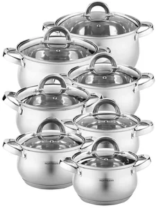 HOFFMANN Набор кастрюль 12пр. НМ 5214