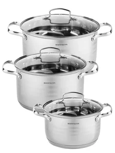 HOFFMANN Набор кастрюль 6пр. НМ 5110