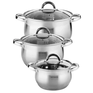 HOFFMANN Набор кастрюль 6пр. НМ 5225