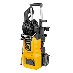 Denzel Моечная машина высокого давления R-200D, 2400 Вт, 200 бар, 420 л/ч, с барабаном 58264