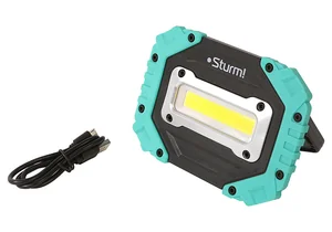 Sturm Фонарь-прожектор аккумуляторный 600лм, COB светодиод, 2 магнита, 4052-03-600