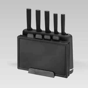 MAESTRO Набор ножей + набор разделочных досок MR-1412-BLACK