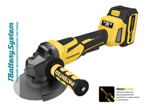 Hanskonner Аккумуляторная УШМ HAG1812E 1BatterySystem