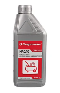 ЭНЕРГОМАШ Масло компрессорное AIR COMPRESSOR LUBRICANT, VG100, 0.946 л, СКЭ-0101А