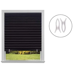 Mallony Самоклеящиеся шторы-плиссе Skandi, размер 120х180см, цвет черный 109168-SK