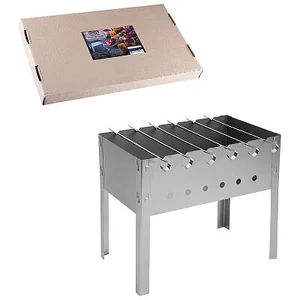 Mallony Мангал ECOS сборно-разборный 400х240х350мм, 0,50мм, в коробке 182555-SK