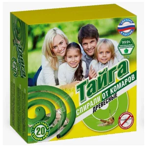 Mallony Спирали от комаров древесные 20 ед. в упаковке 110837-SK