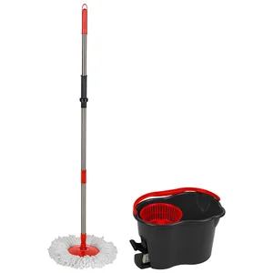 Mallony Швабра Торнадо MopM-24 в комплекте с ведром, педальный отжим 109134-SK