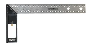 Hanskonner Угольник разметочный, 300мм, выдвижной упор, чертилка, HK2020-11-300