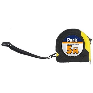 Park Рулетка с фиксатором ПВХ корпус, 5 мх18 мм 006890-SK
