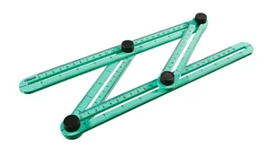 Sturm Линейка многофункциональная 4 части, копировальная, пластиковая 2040-02-4