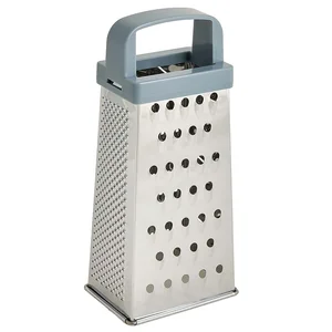 WEBBER Терка 4 грани 20 см, нержавеющая сталь BE-093 серая