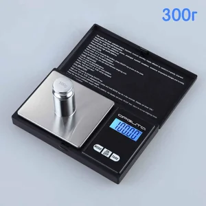 Орбита Весы портативные эл. 300гр точность 0,01гр OT-HOW06