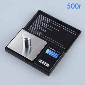 Орбита Весы портативные эл. 500гр точность 0,01гр OT-HOW06