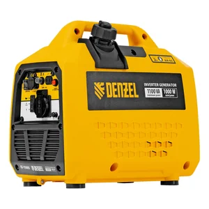 Denzel Генератор инверторный GS-1100iS, 1,1 кВт, 230 В, закрытый корпус, ручной старт 94718