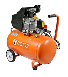 СОЮЗ Компрессор воздушный масляный ВКС-93155С 1,5кВт, 210л/мин, ресивер 50 л, прямой привод