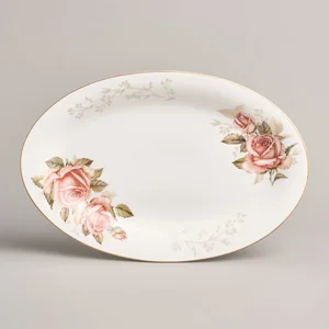 Lefard Блюдо овальное КОРЕЙСКАЯ РОЗА 30 см, 590-677