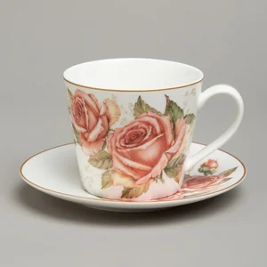 Lefard Чайная пара КОРЕЙСКАЯ РОЗА 300 мл 590-675